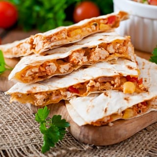 Chicken & Cheese Quesadilla Kids
