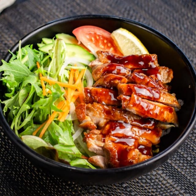Teriyaki Chicken Salad.